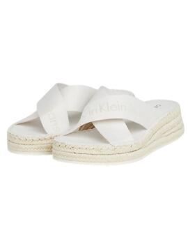 Sandalia sporty wedge rope Calvin Klein