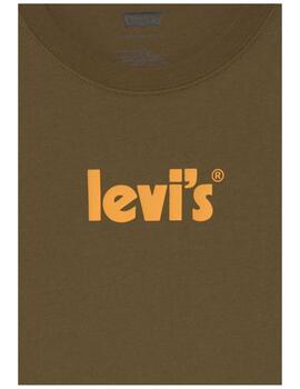 Camiseta verde Logo Contraste Levi´s