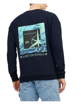 Sudadera Jcofilo Azul Jack&Jones