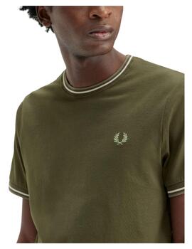 Camiseta Twin Tipped Fred Perry