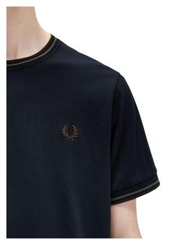 Camiseta Twin Tipped Fred Perry