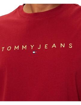 Camiseta tjm reg gold linear Tommy Jeans