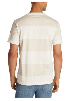 Camiseta woven label regular Calvin Klein