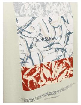 Camiseta Jorsplit Back Tee Jack and Jones