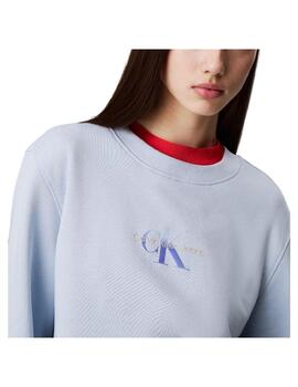 Sudadera Gradient monologo crewneck Calvin Klein