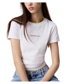 Camiseta Gradient monologo slim Calvin Klein