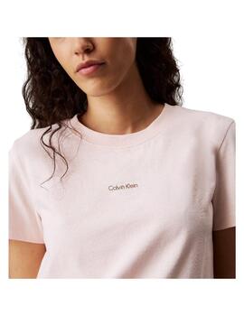 Camiseta Placed institutional baby Calvin Klein