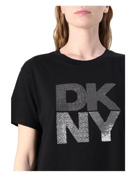 Camiseta Stacked New York Mix DKNY