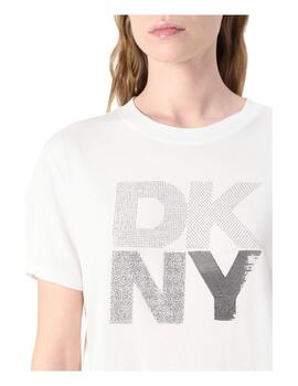 Camiseta Stacked New York mix DKNY