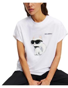 Camiseta Ikon Aquarelle Karl Lagerfeld