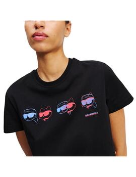 Camiseta Ikon Colour Regular Karl Lagerfeld