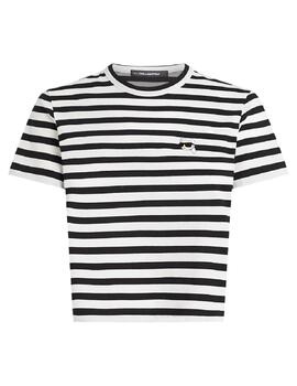 Camiseta Ikon Stripe Karl Lagerfeld