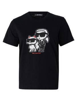 Camiseta Ikon Sketch Karl Lagerfeld