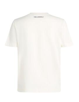 Camiseta Ikon Sketch karl Lagerfeld