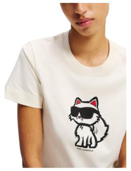 Camiseta Ikon Sketch Karl Lagerfeld