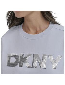 Sudadera Sequin logo SKWY DKNY