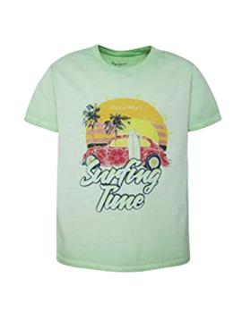 Camiseta estampado tropical Aris Pepe Jeans