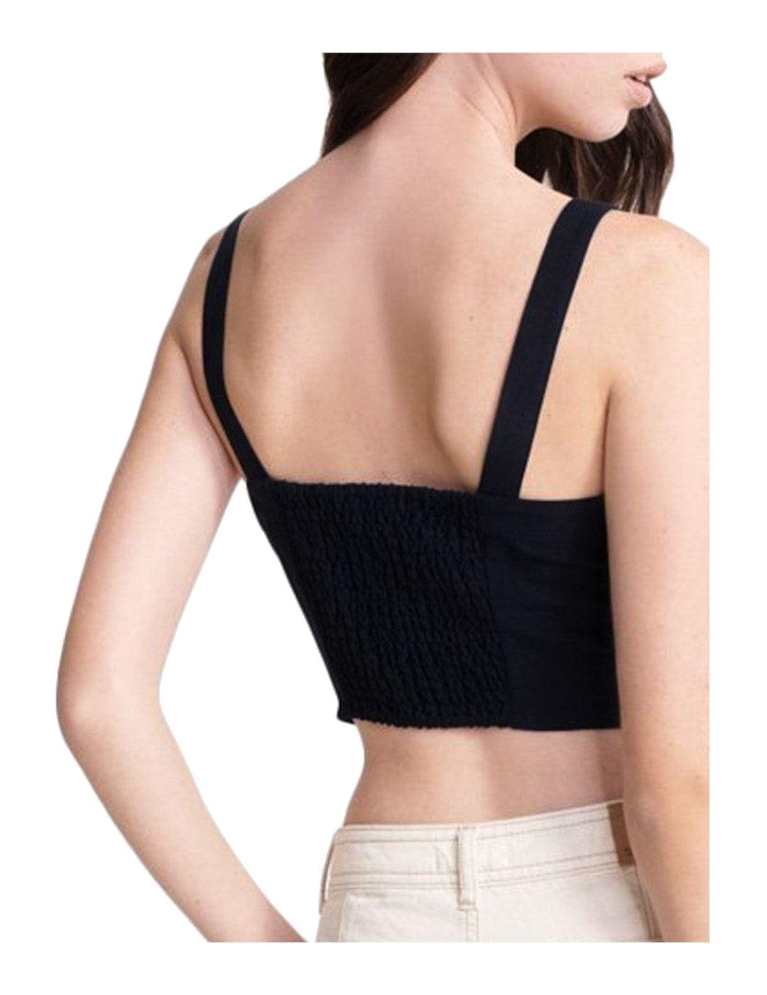 Top de tirantes cropped Eden Superdry