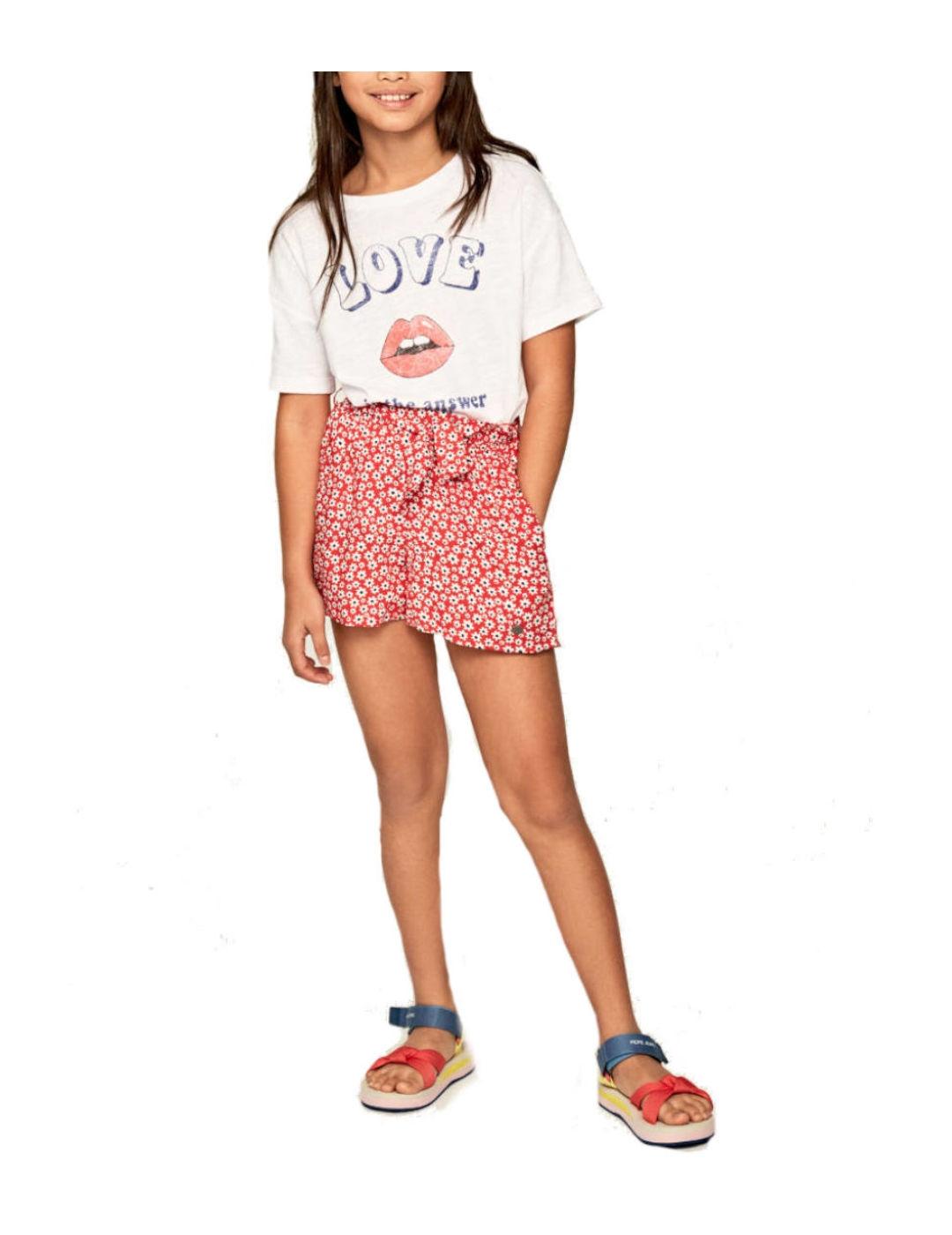 Camiseta estampada letras Vanjie Pepe Jeans