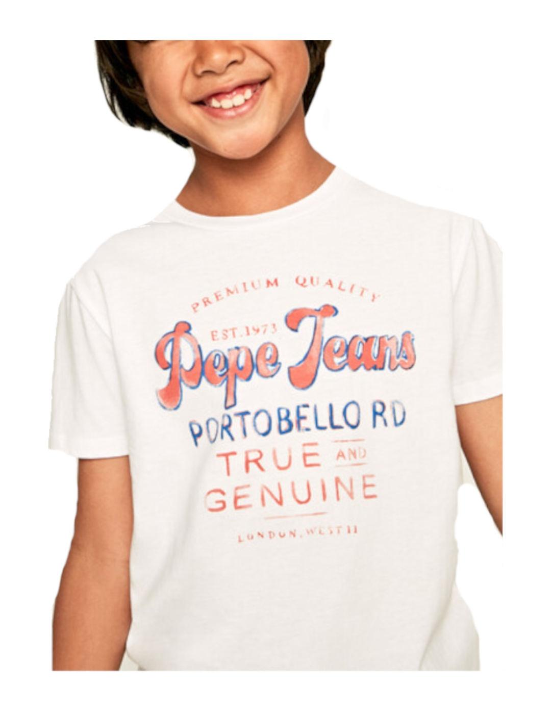 Camiseta estampado industrial Albert Pepe Jeans