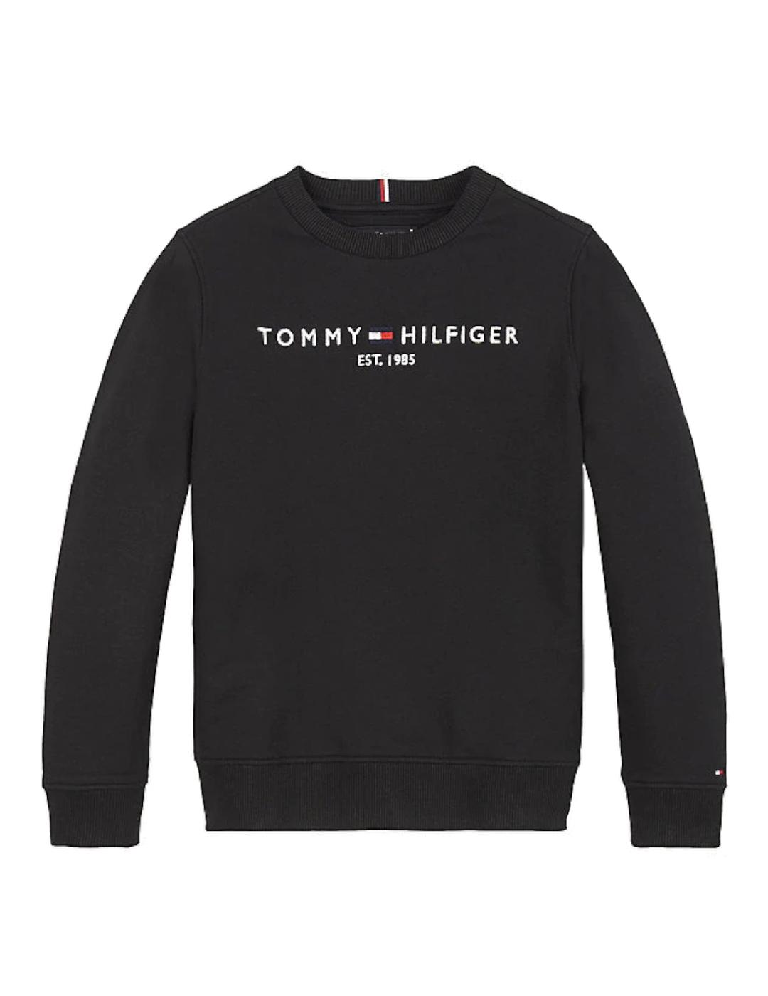 Sudadera Essential negro Tommy Hilfiger