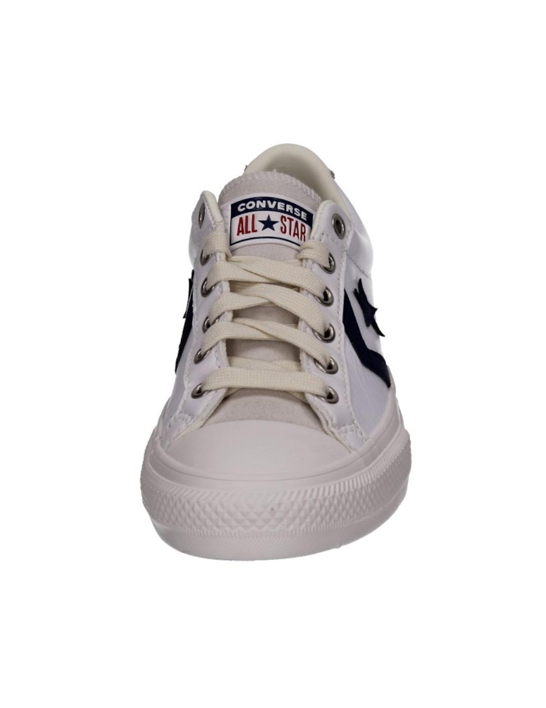 Zapatilla Star Player EV OX White Piel Converse