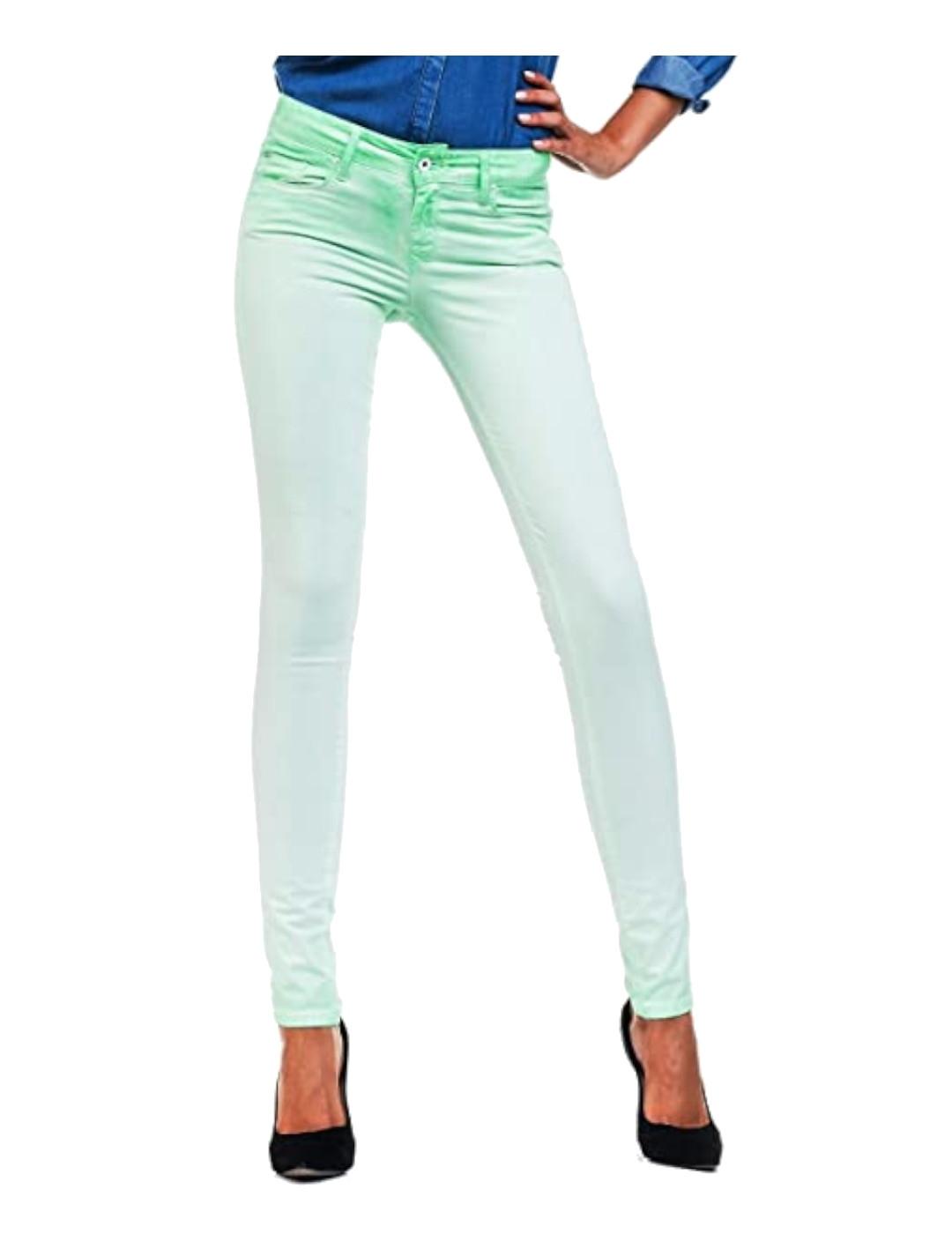 Pantalón Colette Comfort verde Salsa Jeans