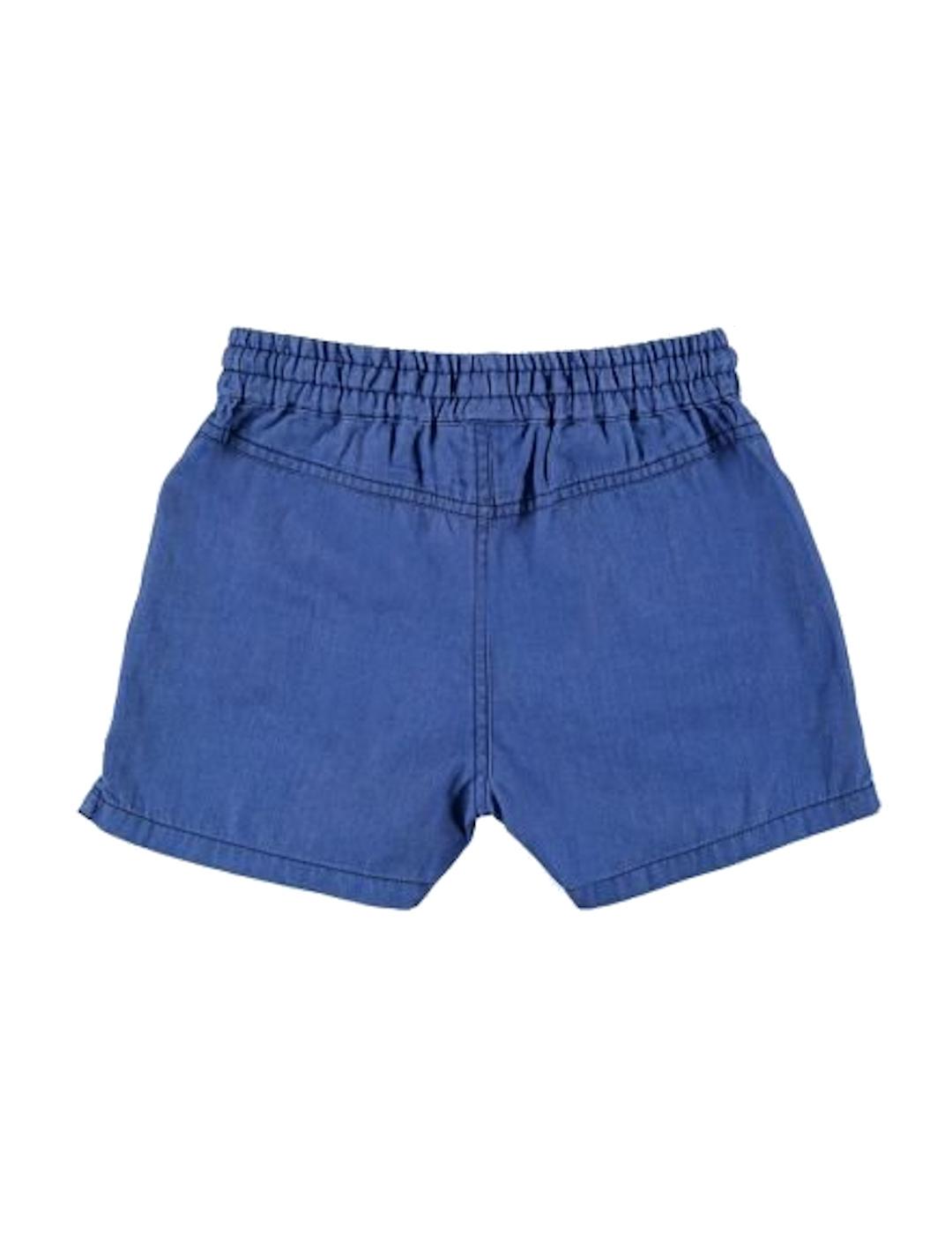 Short drapy indigo azul Tommy Hilfiger