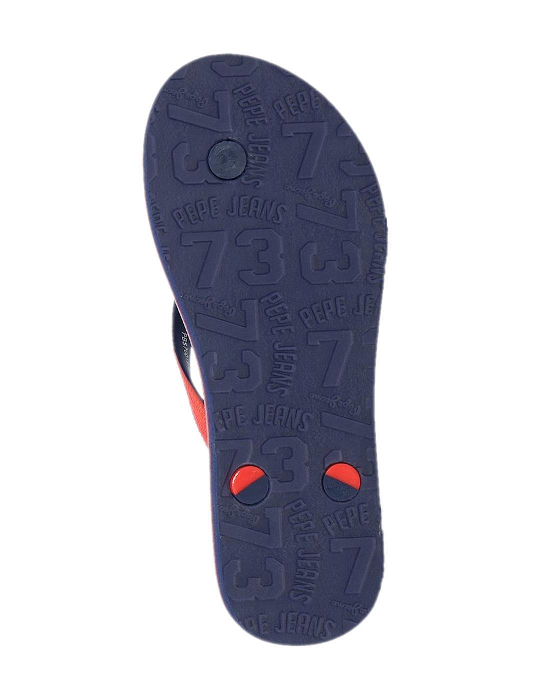 Chanclas Beach Logo gris Pepe Jeans