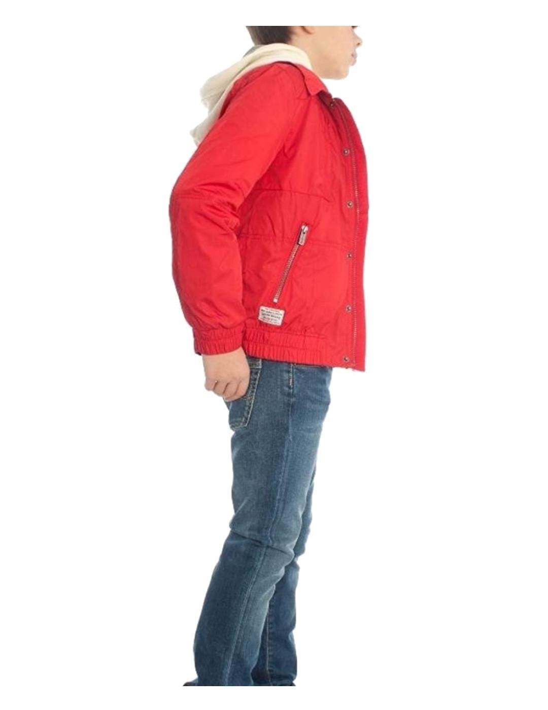 Chaqueta Alain roja Pepe Jeans