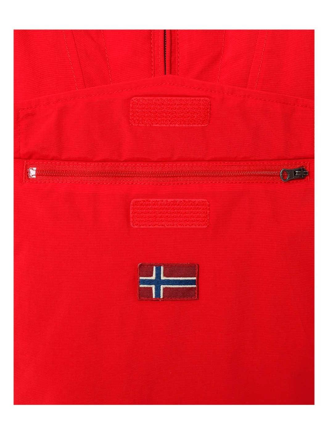 Rainforest Pocket rojo Napapijri