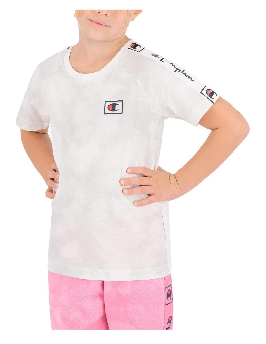 Camiseta cuello caja Champion