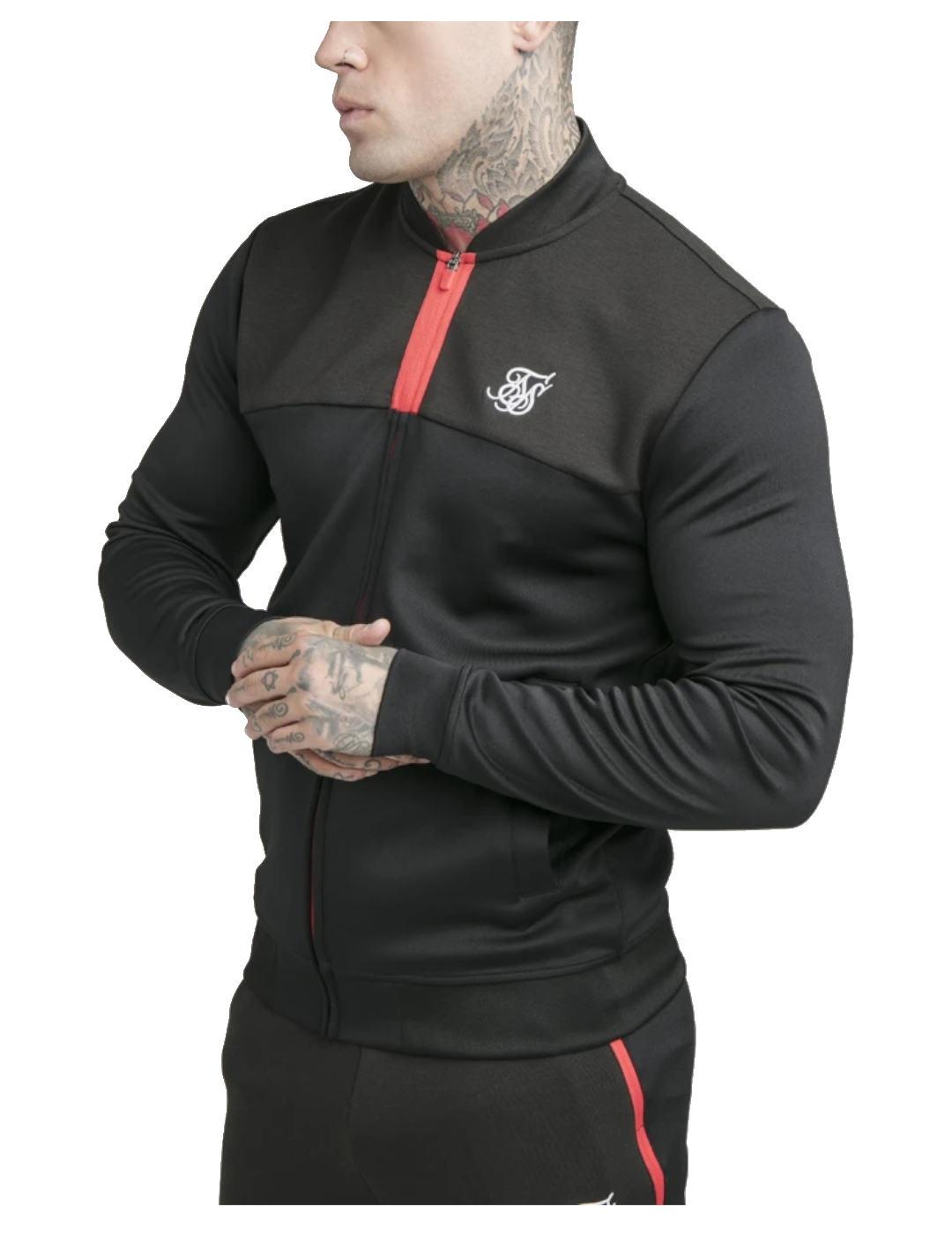 Sudadera covert track bomber Sik Silk