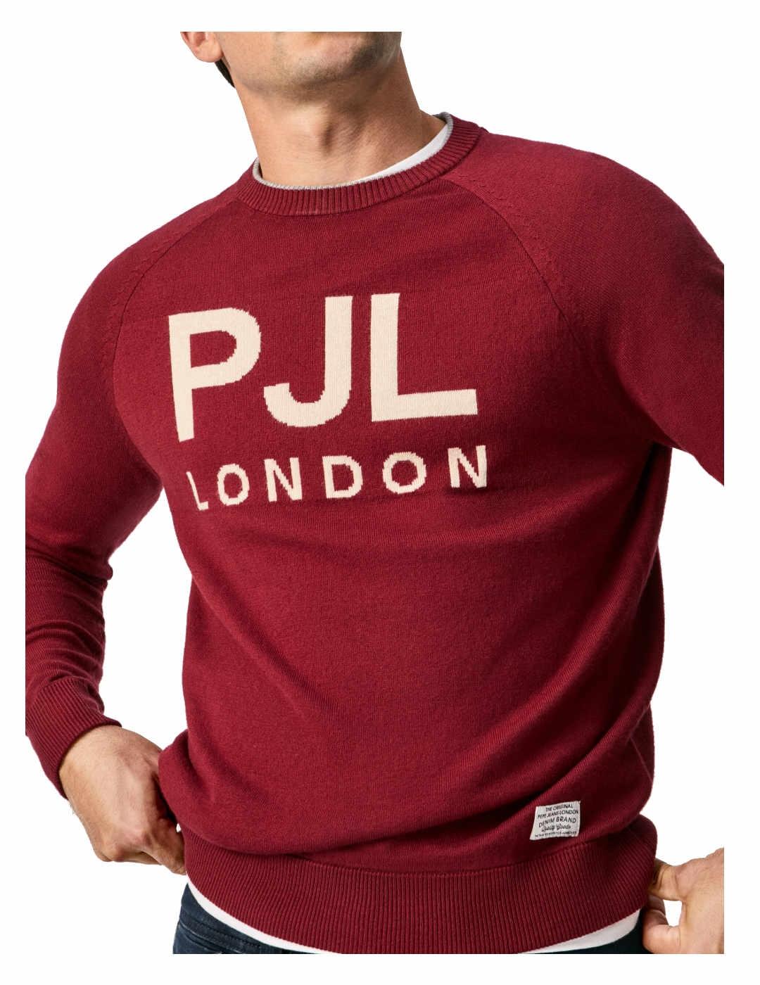 Jersey de punto Frederik rojo Pepe Jeans