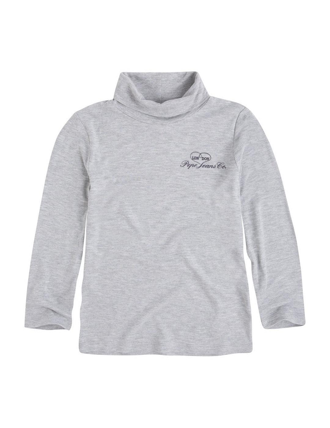 Camiseta Candy Cuello Alto gris Pepe Jeans