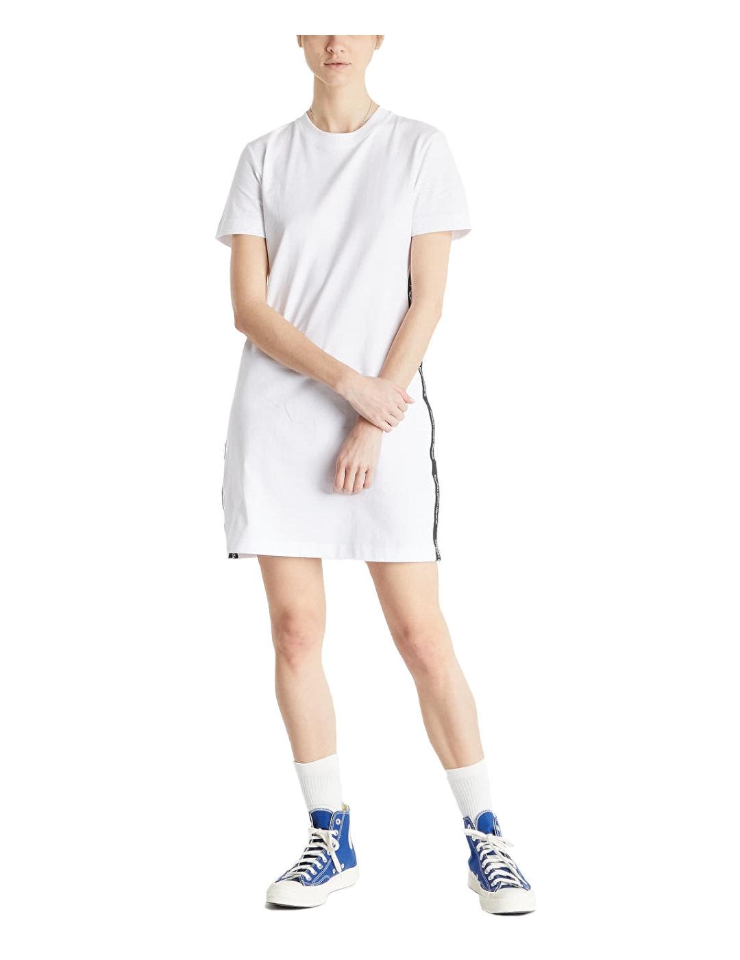 Vestido side contrast Calvin Klein