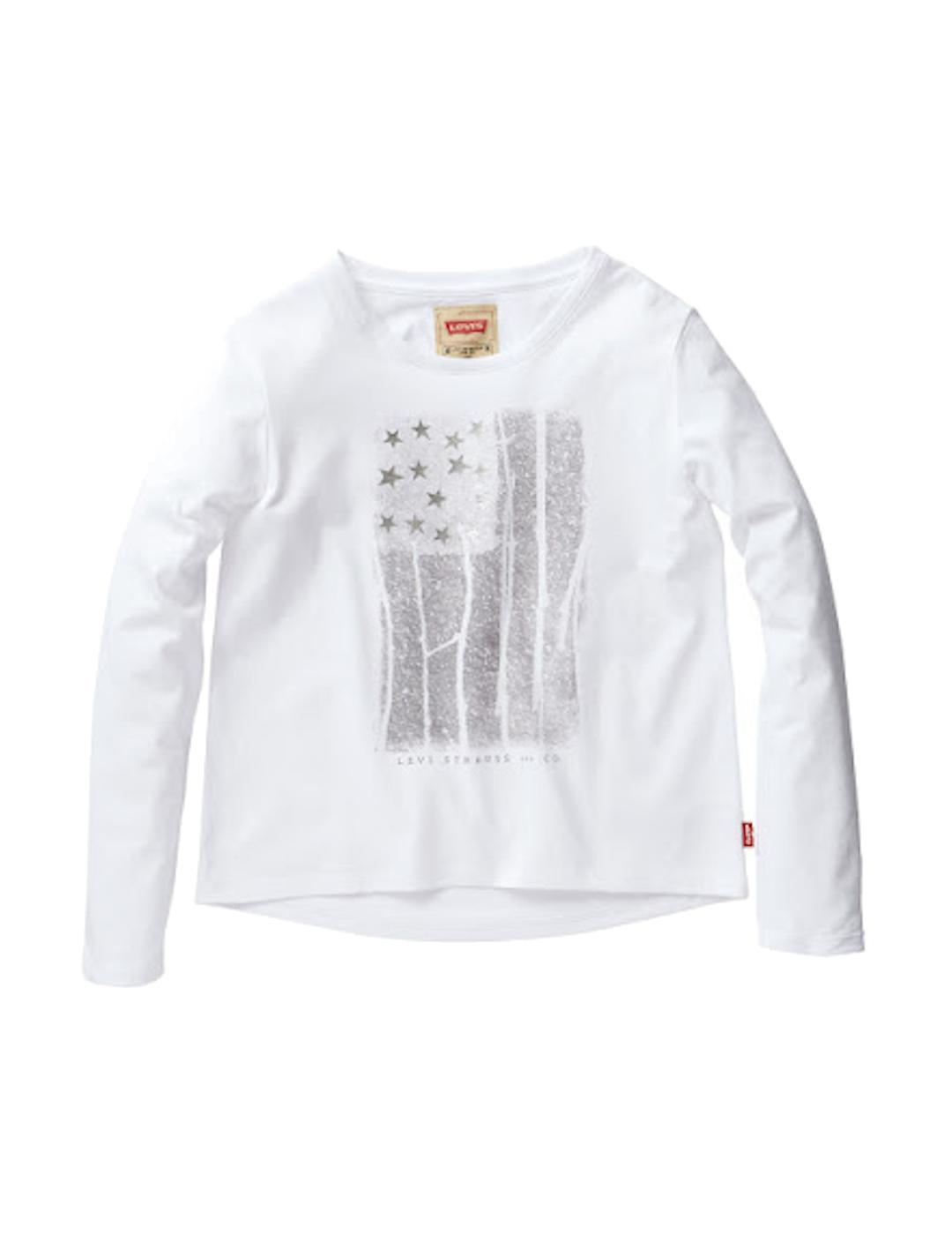 Camiseta manga larga blanca Levi´s