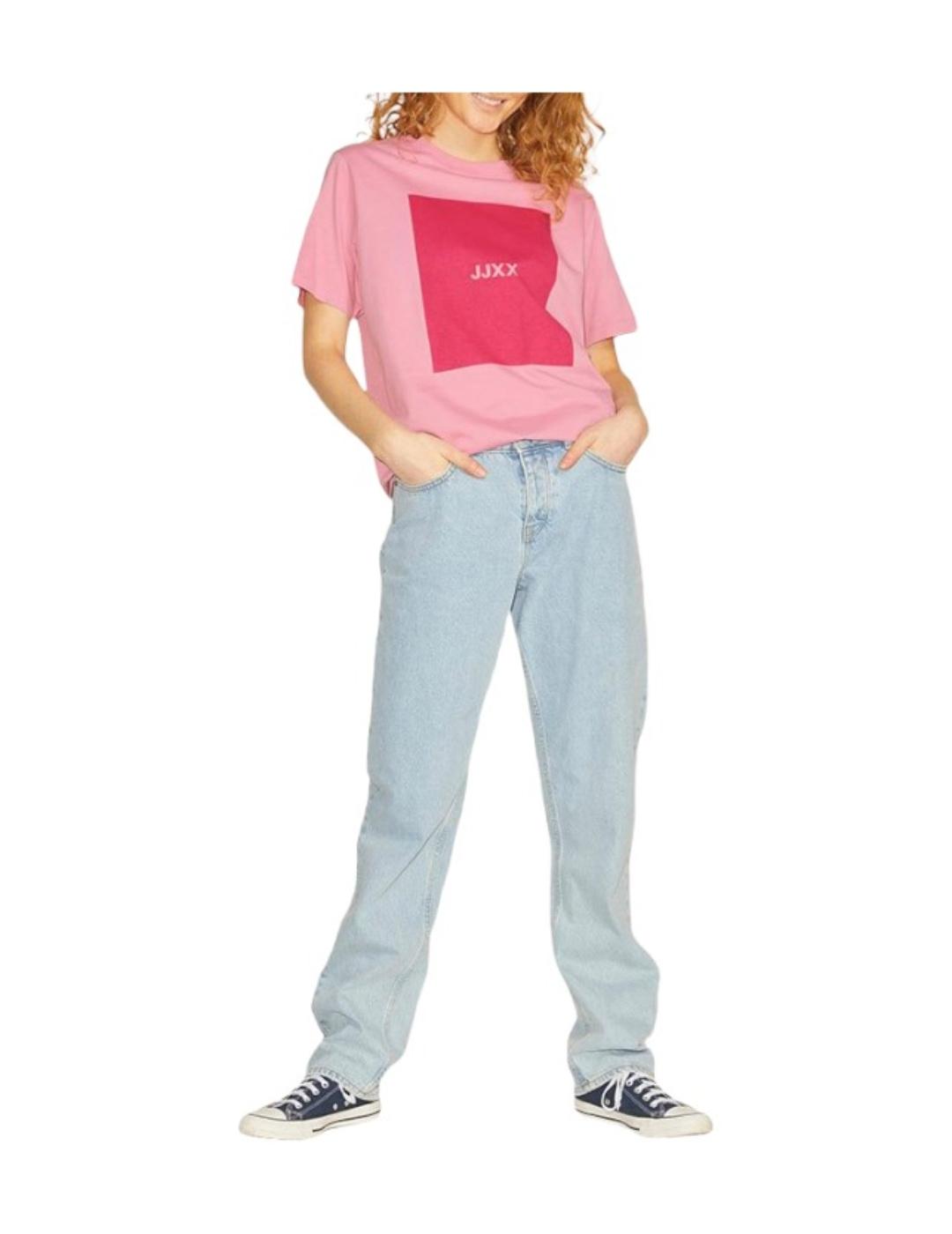 Camiseta Amber Ss Relaxed Every Square JJXX