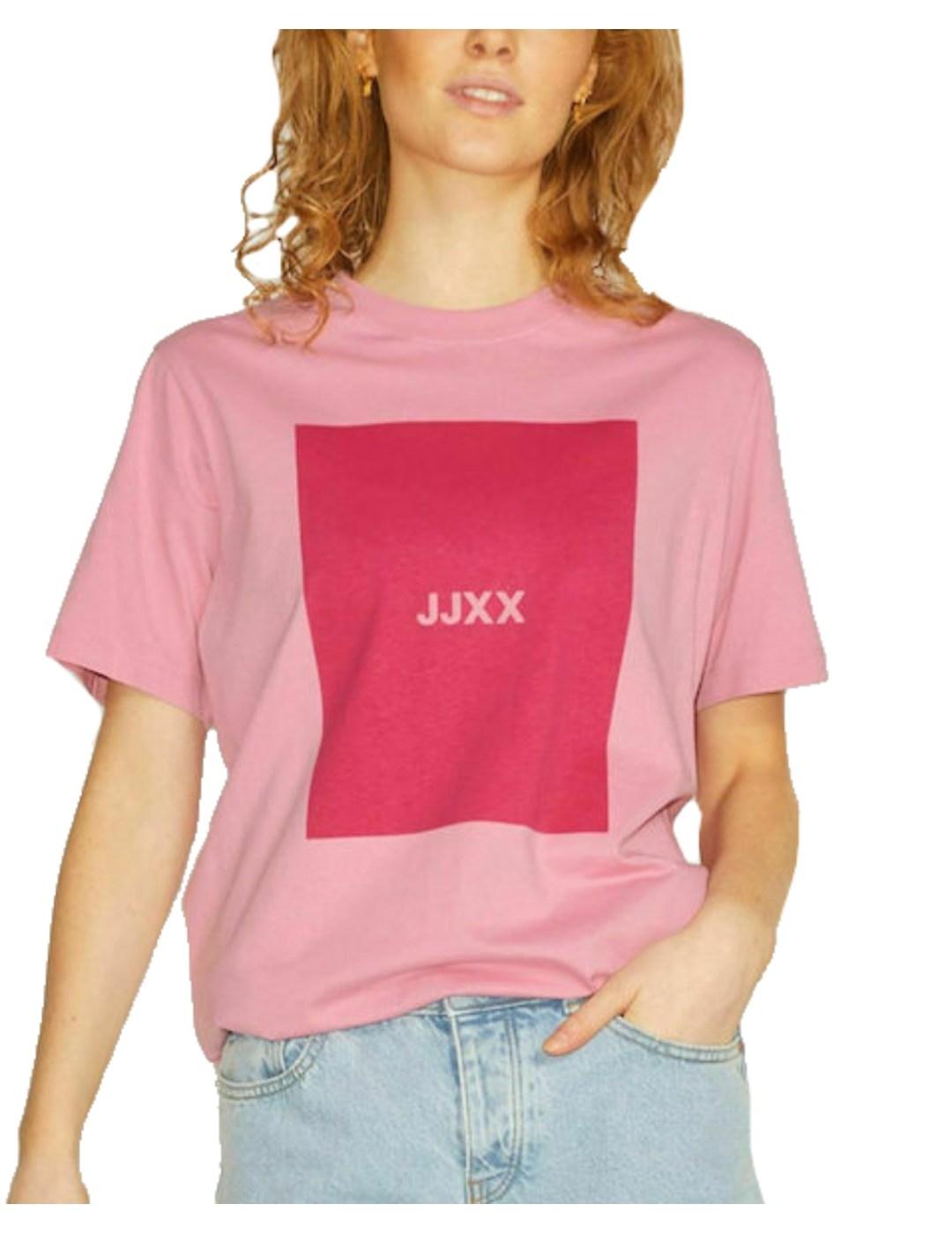 Camiseta Amber Ss Relaxed Every Square JJXX