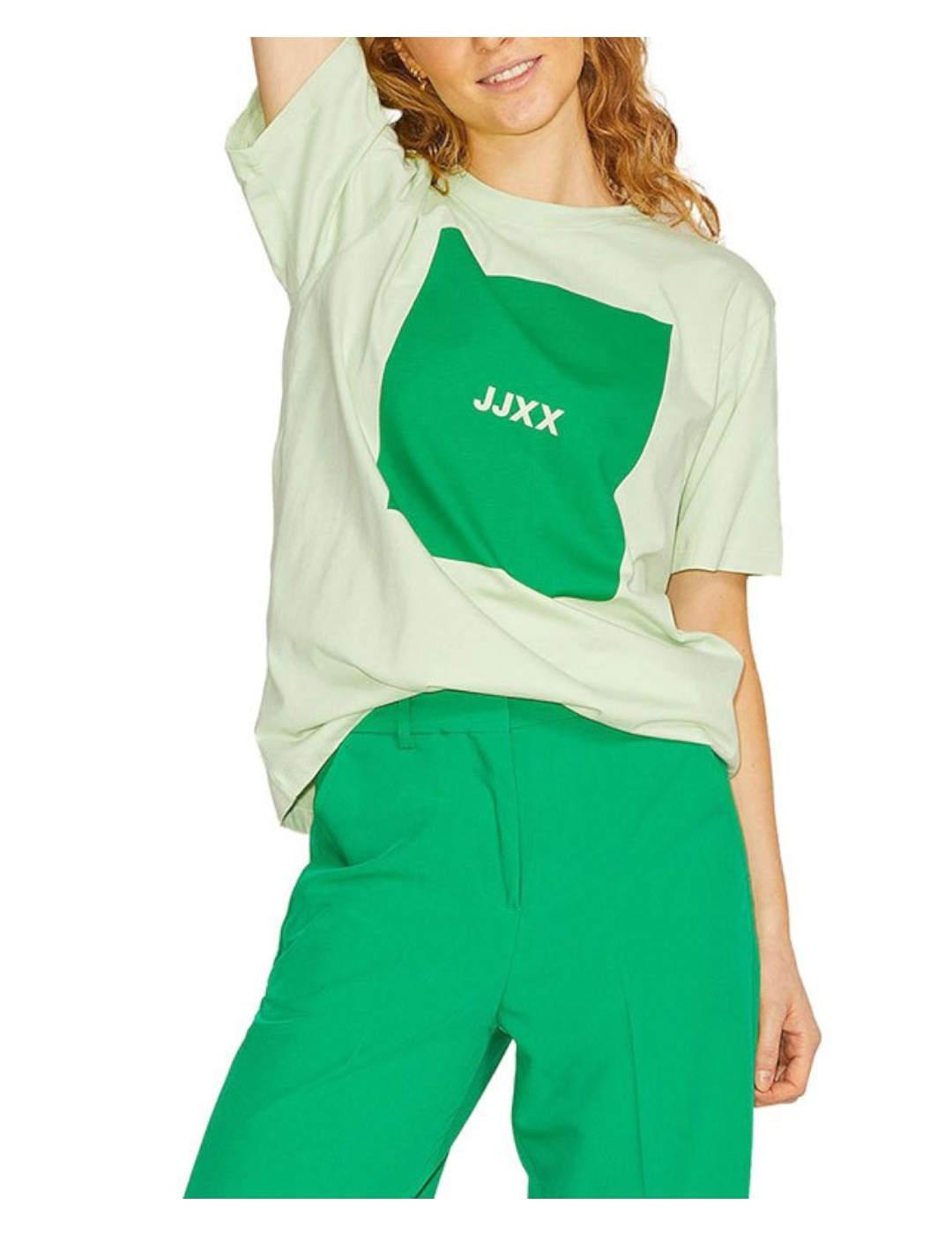 Camiseta Amber Ss Relaxed Every Square JJXX