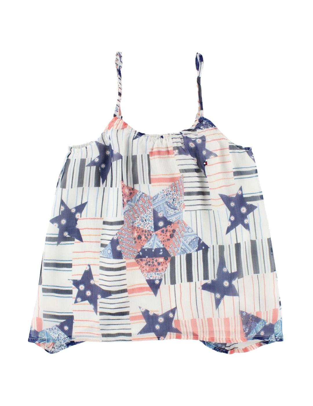 Blusa Enchnting FlouncyTommy Hilfiger