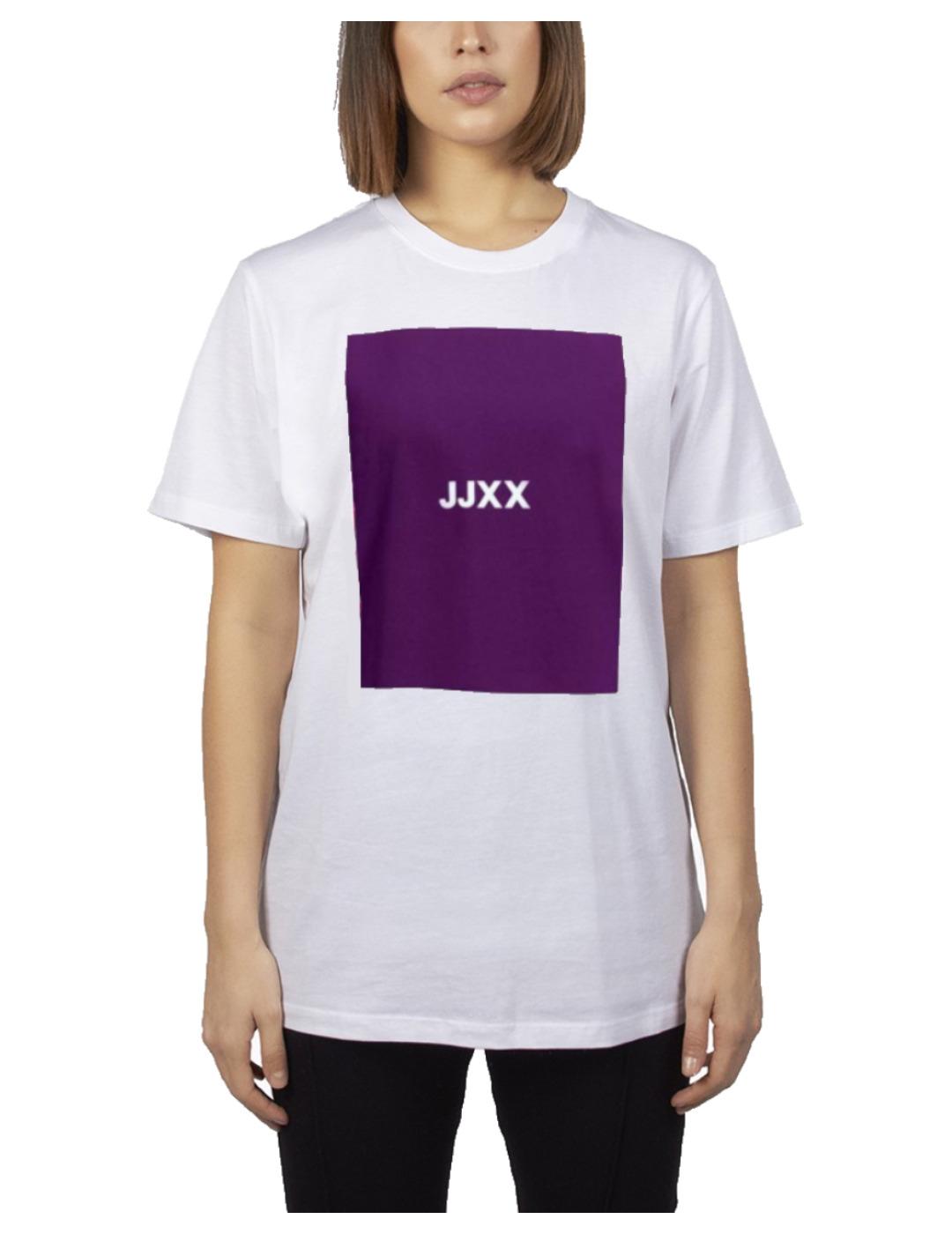 Camiseta Amber SS Relaxed Acai JJXX