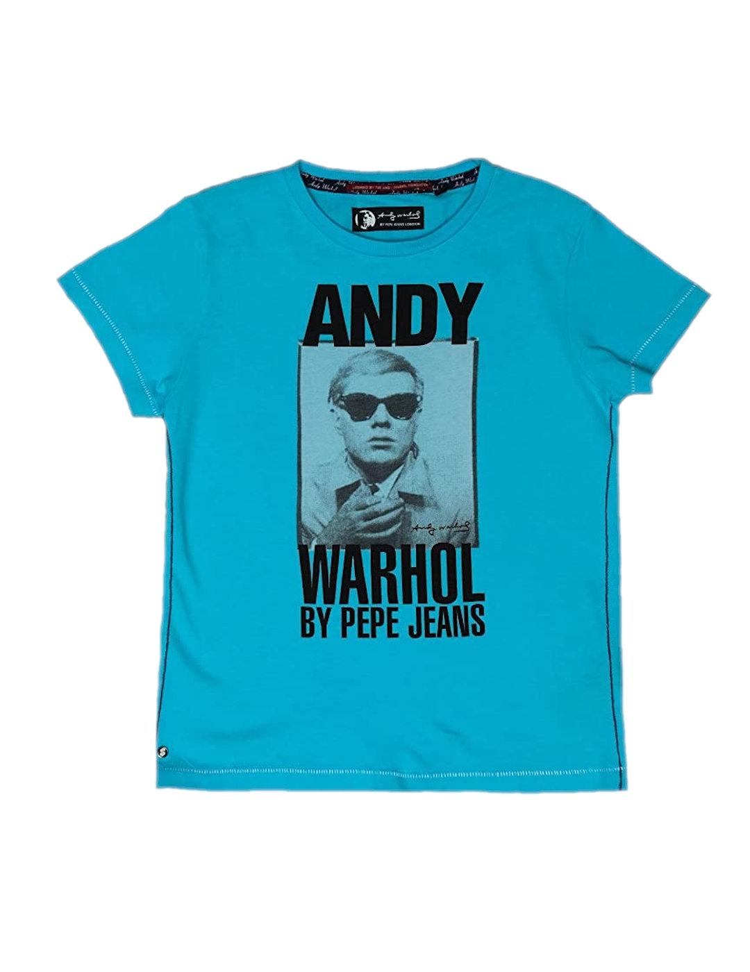 Camiseta Azul Troy Pepe Jeans