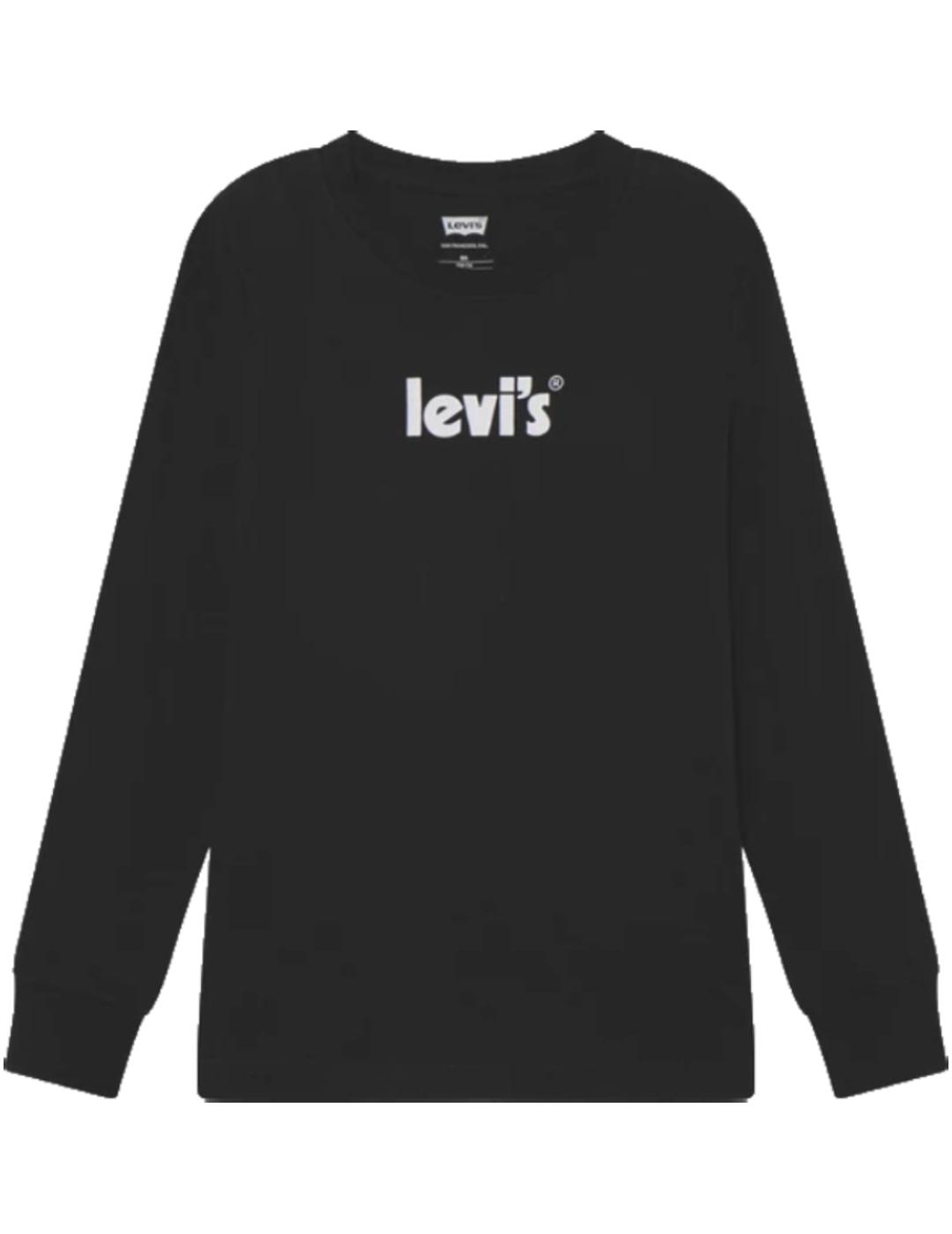 Camiseta Logo Contraste Negra Levi´s
