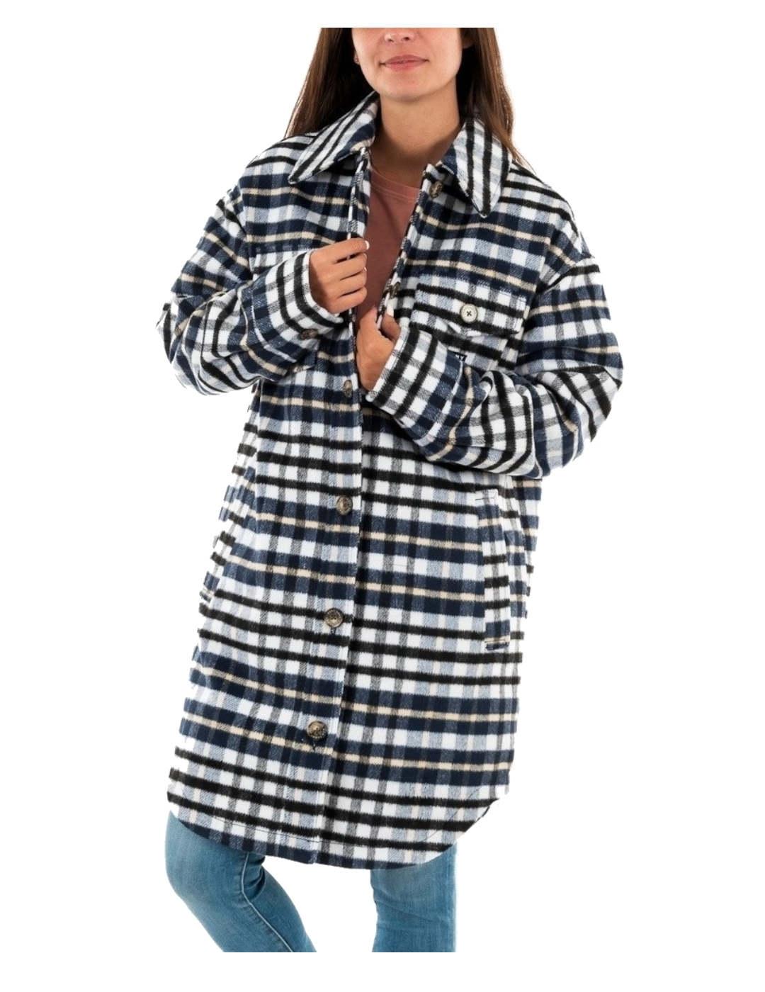 Abrigo tjw check coat Tommy Jeans