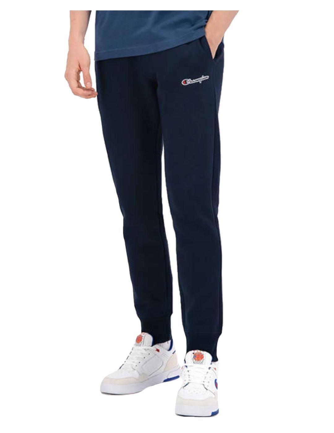 Pantalon Rib Cuff Blue Champion