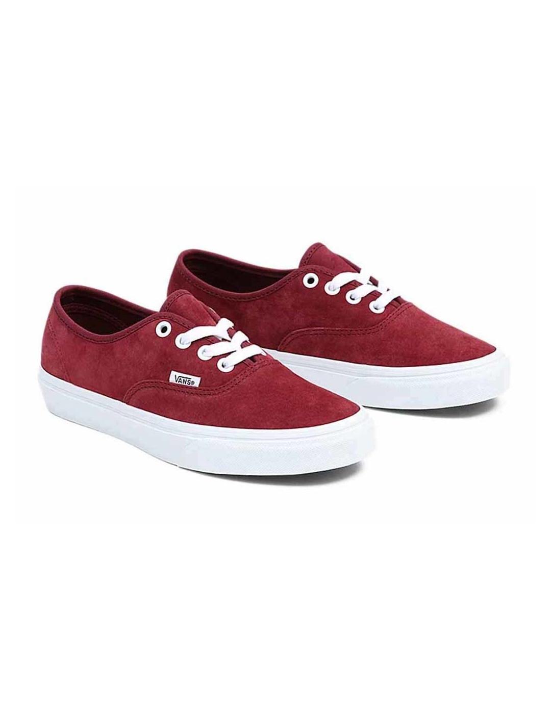 Zapatillas Authentic Pig Suede Tawny Port Vans