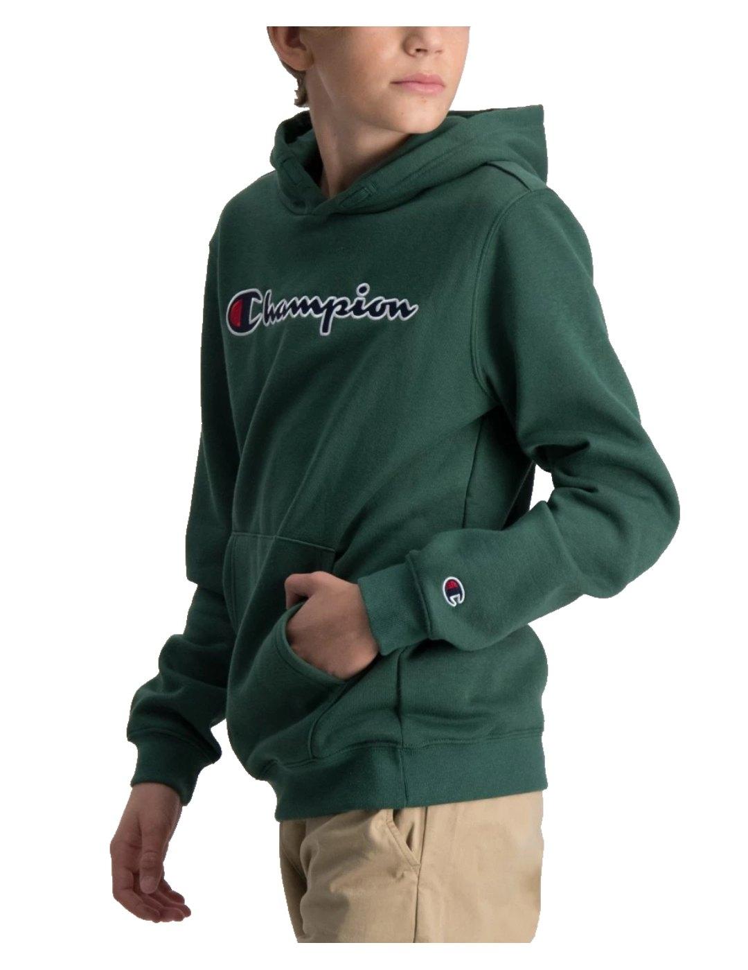 Sudadera Hooded Verde Champion