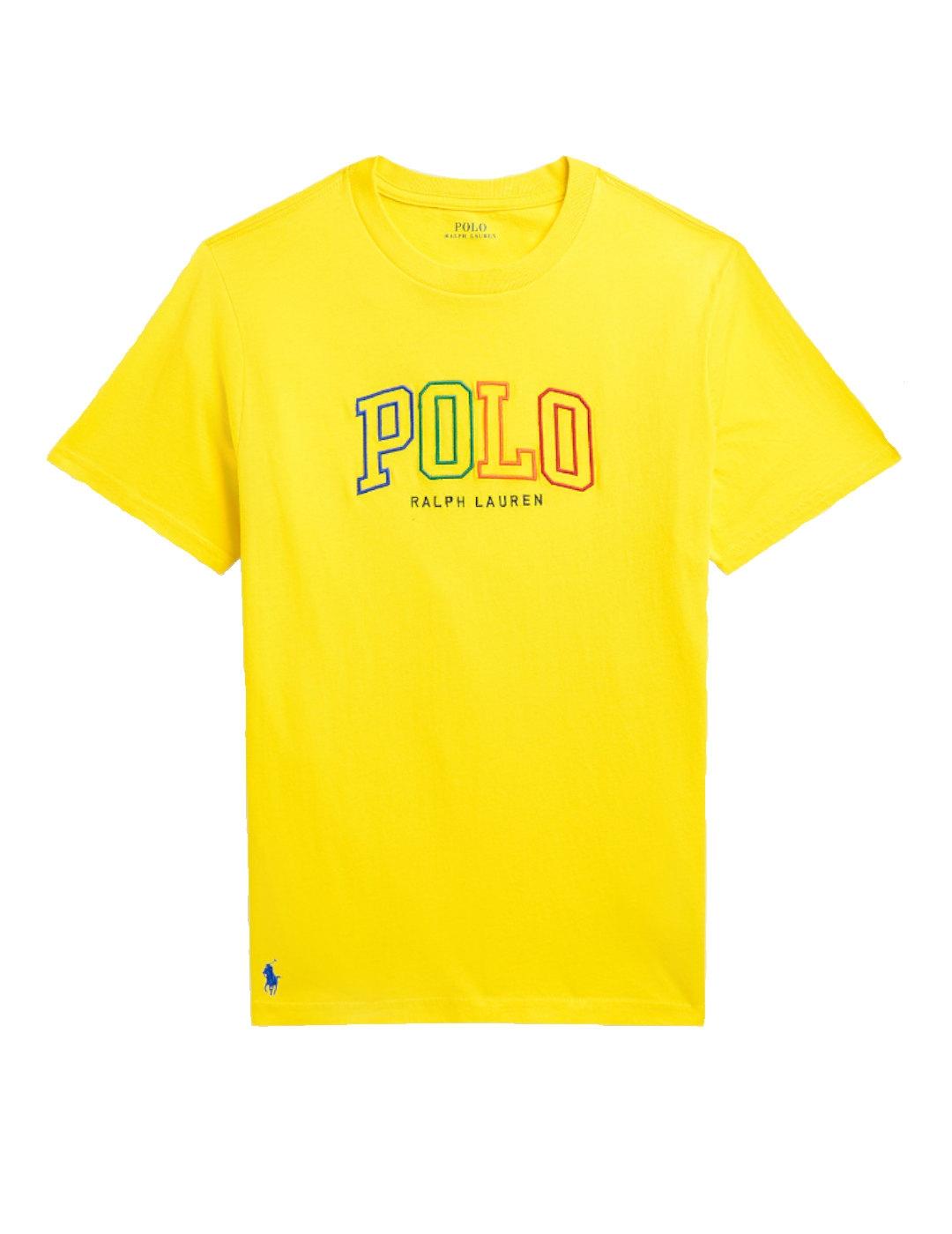 Camiseta amarilla logo Polo Ralph Lauren