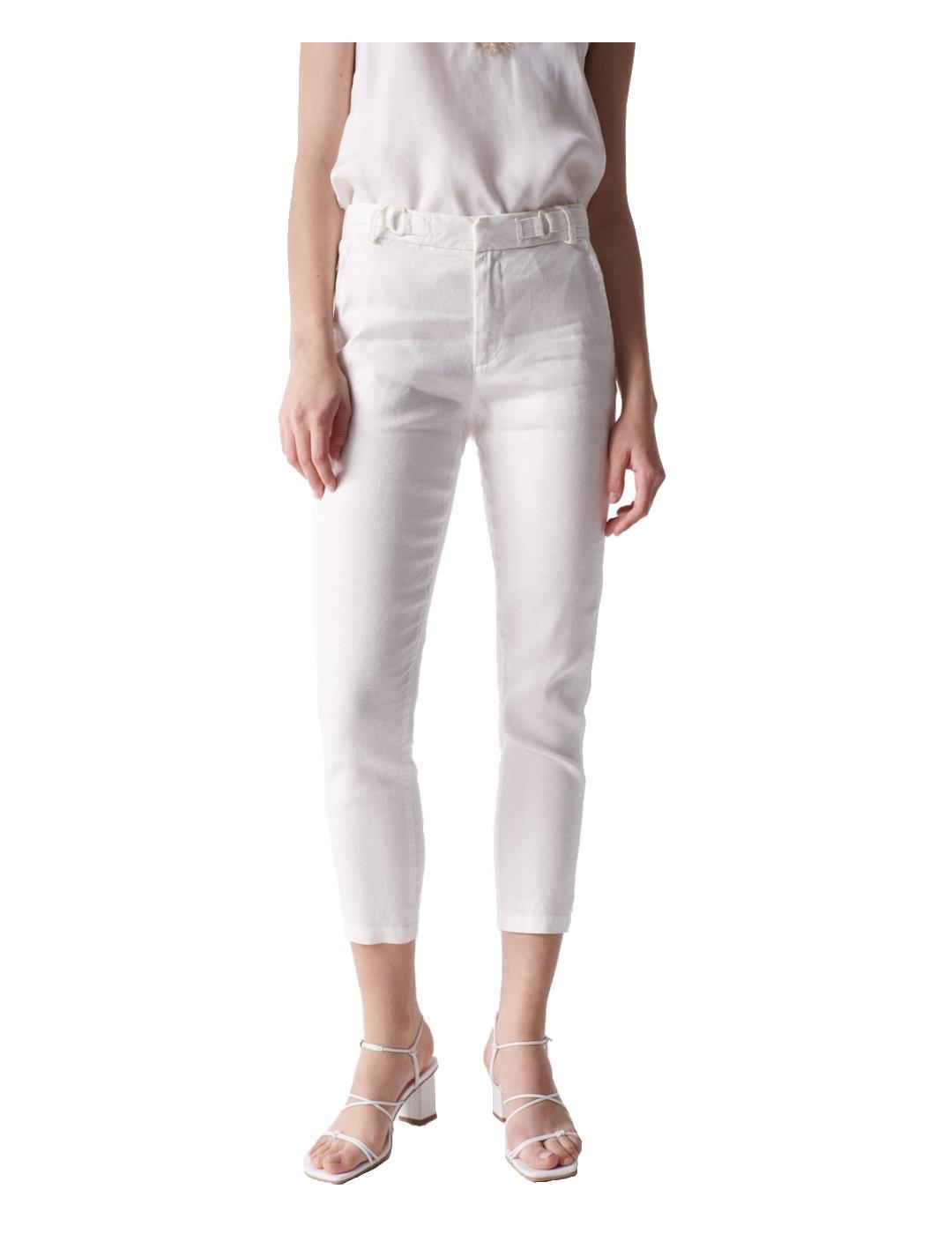 Pantalon chino cropped slim Salsa Jeans